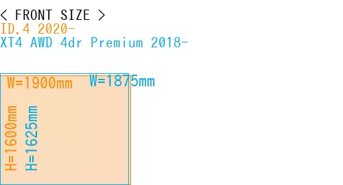 #ID.4 2020- + XT4 AWD 4dr Premium 2018-